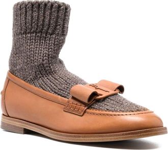 Ferragamo Viva Vara Bow Leather Bootie