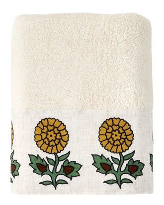 Bella Maison Set Of 2 Indian Patterned Cotton Hand Towels