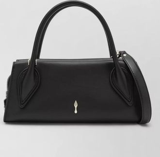 Christian Louboutin structured shoulder bag leather top handles