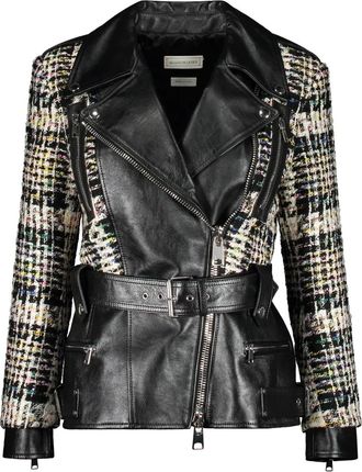 Alexander McQueen Giacca biker - Nero