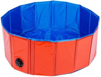 OEM Piscina Plegable Port&aacute;til Para Perros, Ba&ntilde;era Redonda De Pvc Grueso Para Mascotas, Para Ni&ntilde;os De Jard&iacute;n De Infancia Y Familias