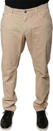 Dolce & Gabbana Heren, Jeans, Beige, Maat: XL Denim