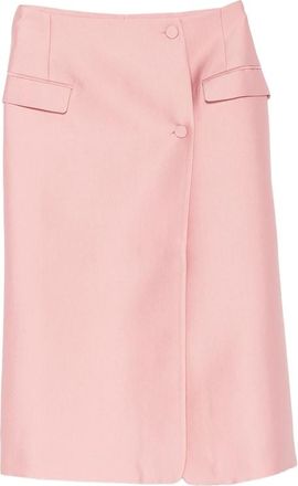 Stine Goya Button-fastening Pencil Midi Skirt