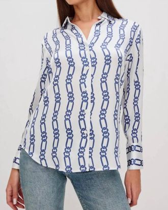 Rails Dorian Top In Chain Stripe