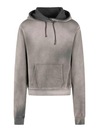 Maison Margiela Gray Cotton Hoodie