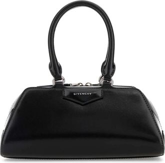 Givenchy Mini Antigona East-West Tas - unisex - Handtassen - Zwart - ONE Size - Leer - Tassen