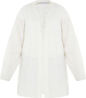 Usha Gebreid vest Dames wit