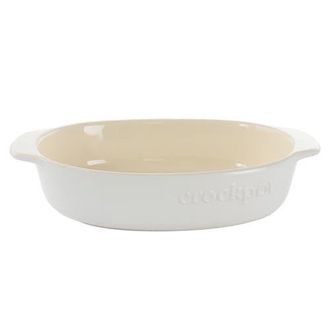 Crock-pot 2.5 Quart Oval Stoneware Casserole in White at Nordstrom