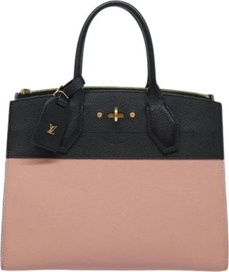 Louis Vuitton Pre-owned City Steamer Handtas - Dames - Vintage Handtas - Veelkleurig - ONE Size - Leer - Vintage