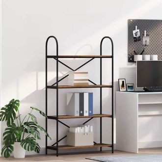 vidaXL vidaXL Libreria Legno vecchio 80 x 30 x 146 cm Legno multistrato