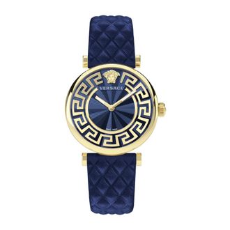 Versace Watches - Dames - Horloges - Blauw - ONE Size - Accessoires
