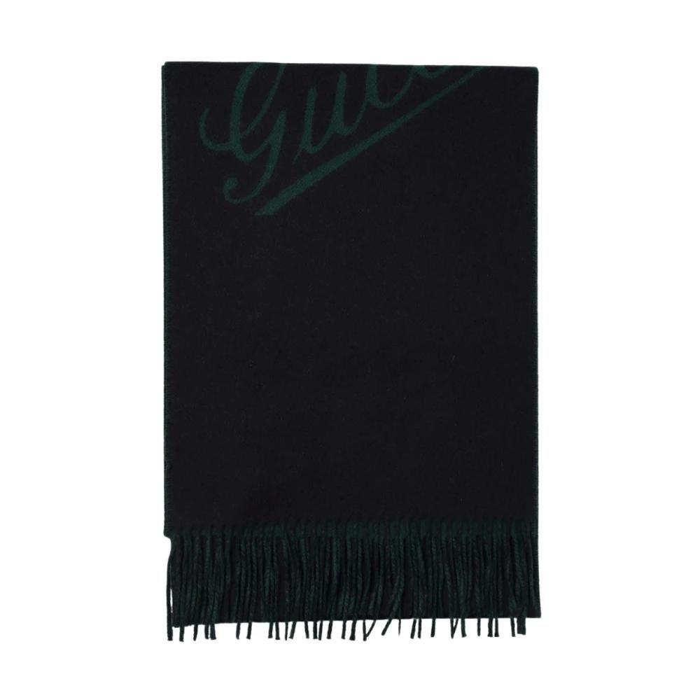 Shawl Zwarte Gucci Sjaal Gucci Sjaals Voor Heren: 34+ Producten
