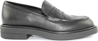 Carmens Mocassino Martellato - Dames - Loafers - Zwart - 41 EU - Schoenen