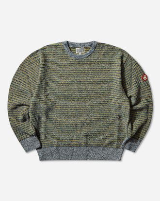 Cav Empt Men s Mix Colours Border Knit Sweater Multicolor