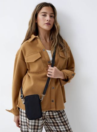 Simons Womens Recycled polyester phone clutch