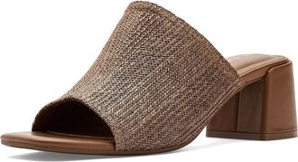 Anne Klein Flutter Womens Sandals Brown Raffia : 9.5 M, Faux Leather