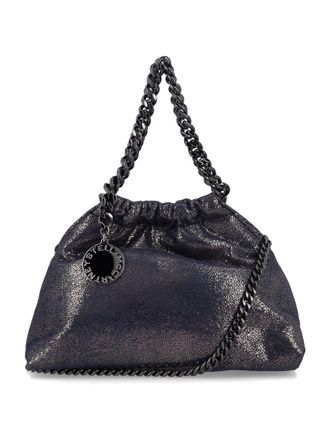 Stella McCartney Dark Grey Falabella Small Shoulder Bag
