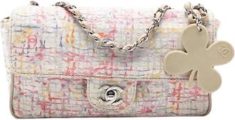 Chanel Pre-owned Vintage Flap Shoulder Bag - Dames - Vintage Schoudertas - Veelkleurig - ONE Size - Vintage