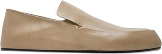 Jil Sander leather ballet flats - women - Calf Leather/Calf Leather/Calf Leather - 40 - Neutrals