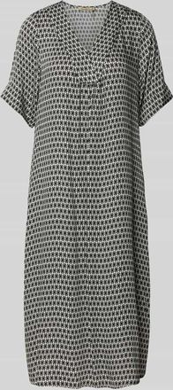 Smith & Soul Midikleid mit V-Ausschnitt in Black, Größe XL