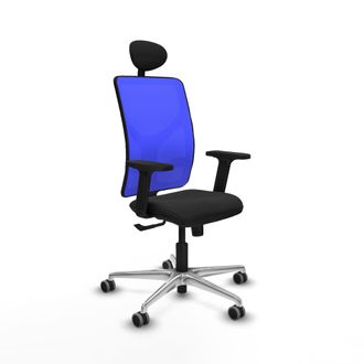 Piqueras y Crespo Silla De Oficina Piqueras Y Crespo Motilla Negro Espuma Alta Densidad