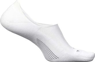 Feetures Elite Invisible Light Cushion Crew Cut Socks Shoes White : MD (US Mens Shoe 6-8.5 - Womens Shoe 7-9.5), Nylon/Spandex