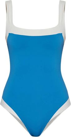 Marysia Swim Costume da bagno con scollo quadrato - Blu
