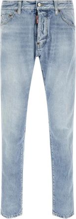 Dsquared2 Teddy Jeans - Heren - Slim Fit Jeans - Blauw - 2XL - Katoen - Jeans