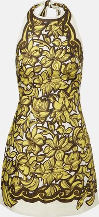 Alemais Al&eacute;mais Vestido corto Mona de c&aacute;&ntilde;amo floral