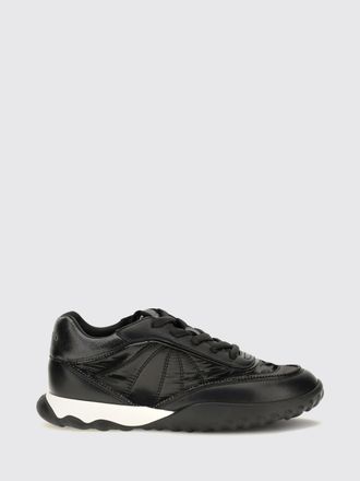 Pinko Sneakers Gea low top in pelle e nylon con design trapuntato