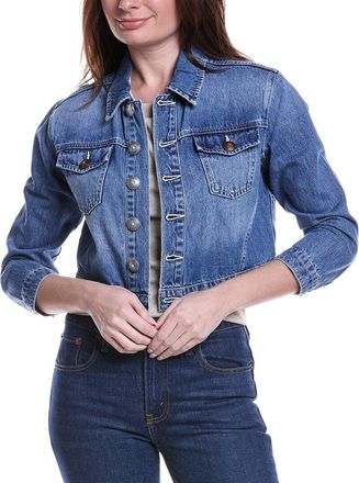 L'agence Lagence Koda Crop Denim Jacket