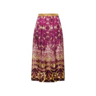 Pierre-Louis Mascia Midi Skirts, female, Multicolor, Size: XL Aloe Skirt