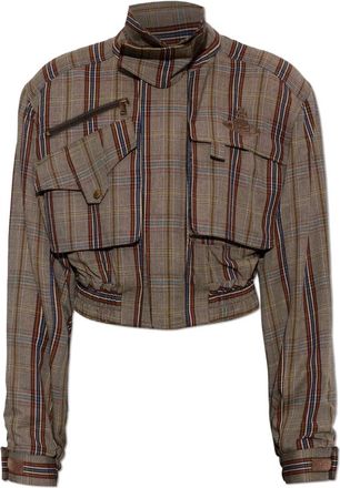 Vivienne Westwood Jassen, Dames, Bruin, M, Katoen, Memphis Jas