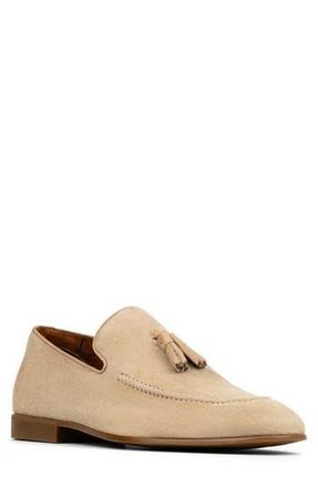 Donald J Pliner Udell Tassel Loafer in Light Taupe at Nordstrom Rack, Size 10.5