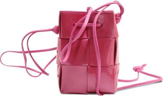 Bottega Veneta Borsa a secchiello Cassette mini - Rosa