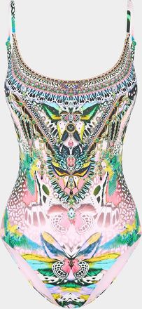 Camilla Millamorphosis Print Scoop-Neck One-Piece Swimsuit