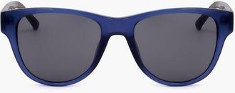 Linda Farrow PHILLIP LIM Wayfarer Sunglasses with Animal Patterned Detail size Unic