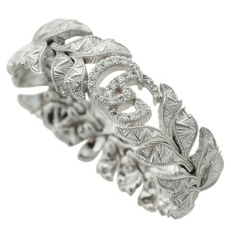 Gucci White Gold White Gold (18K) Band Ring (Pre-Owned)