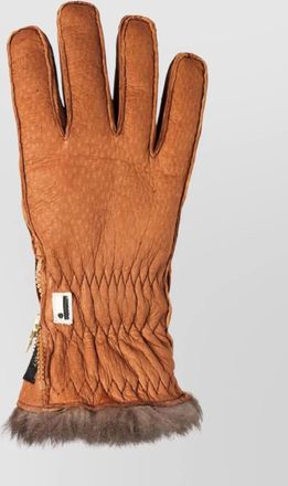 Restelli leather gloves