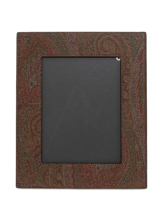 Etro Home Decorazione con stampa paisley - Marrone