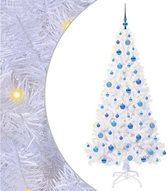 vidaXL &Aacute;rbol De Navidad Artificial Con 300 Led 180 Cm Pvc Y Acero Vidaxl