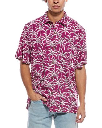 Tommy Bahama Palm Party Silk-Blend Shirt