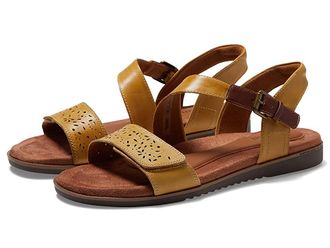 Cobb Hill Zion Two-Piece Womens Shoes Sweet Corn Leather : 7.5 D - Wide