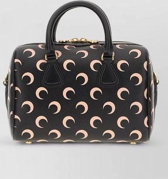 Marine Serre mini cotton crossbody bag