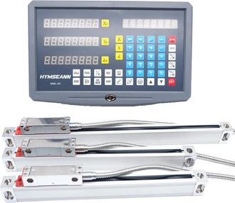 OEM Kit Dro Para Torno Fresador, Pantalla Digital, Escalas De Precisi&oacute;n, Rojo