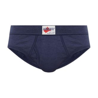 Dsquared2 Ondergoed, Heren, Blauw, L, Wol, Wool Briefs