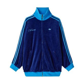 adidas Donna, Felpe, Blu, S, new