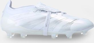 adidas Mens Predator Elite FT FG Football Boots in White Textile - Size UK 6.5