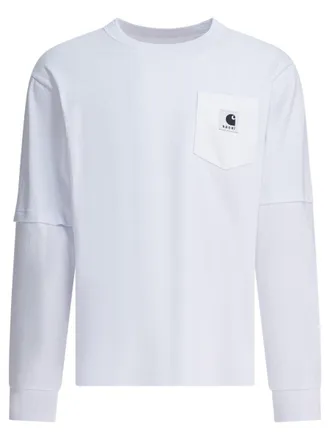 sacai Sacai X Carhartt Wip Crewneck T-Shirt