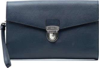 Prada Pre-owned Prada Saffiano Envelope Pushlock Clutch Ladies BSK2639S098VXDKA